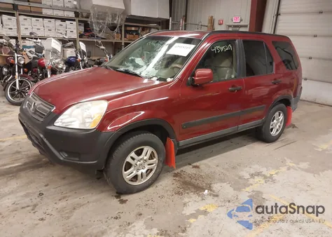 2004 Honda Cr-V Ex z USA, uszkodzony, nr VIN SHSRD78814U237501